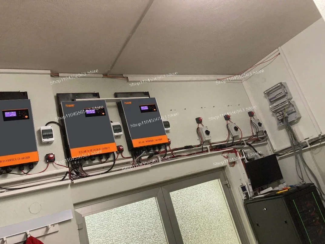 Hybrid Solar Inverter 5.5Kw Mppt 48V - Inversor solar híbrido trifásico de 5,5