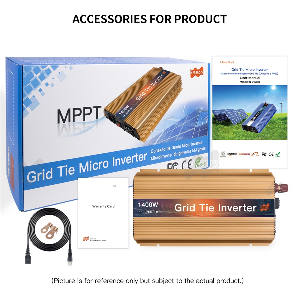 Micro Inverter 1400W Solar Grid Tie - Microinversor Solar Conectado a la Red