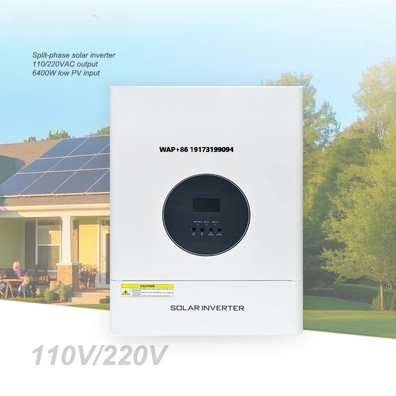 Split Phase Inverter 10Kw 110V 220V - Inversor solar de onda sinusoidal pura