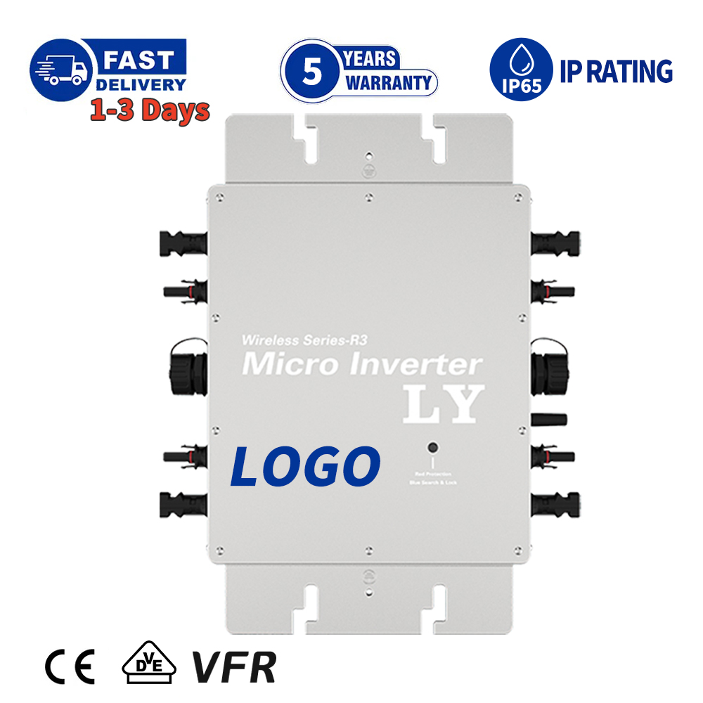 Micro Inverter 1400W Solar Grid Tie - Microinversor Solar resistente al agua con