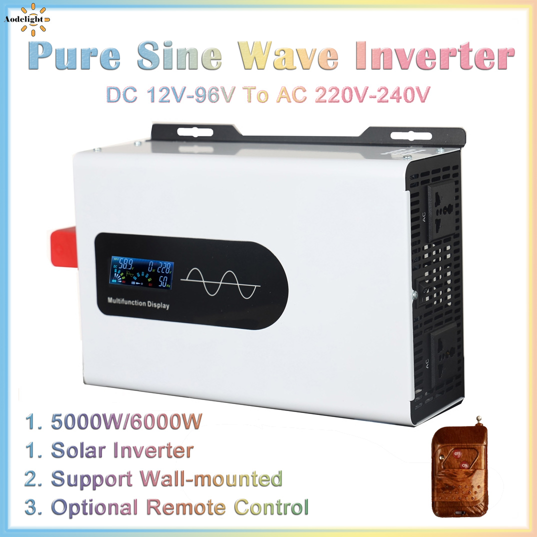 Off Grid Solar Inverter 48V 6000W - Inversor de onda sinusoidal pura para