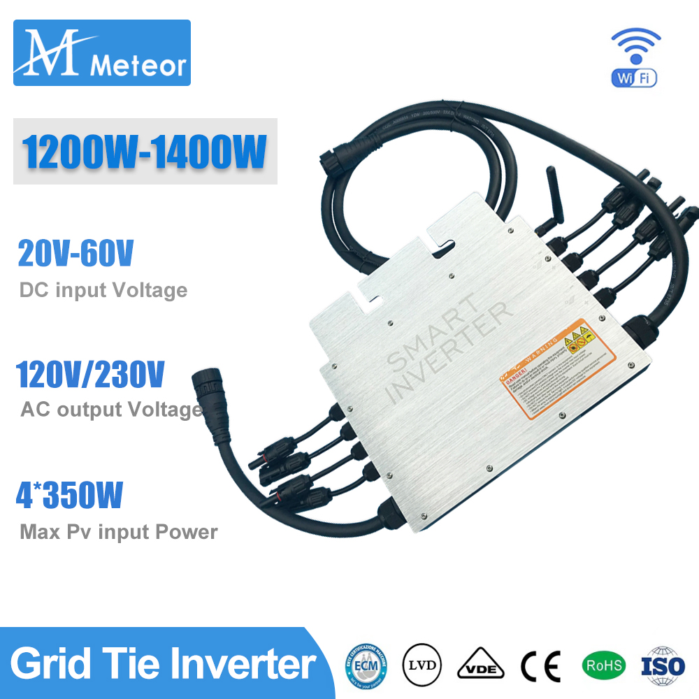 Micro Inverter 1400W Solar Grid Tie - Microinversor de conexión a red Solar