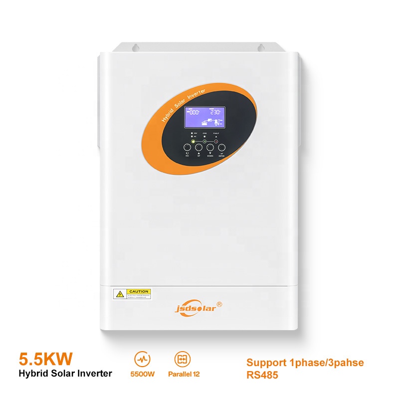 Hybrid Solar Inverter 5.5Kw Mppt 48V - Inversor solar híbrido Mppt de onda