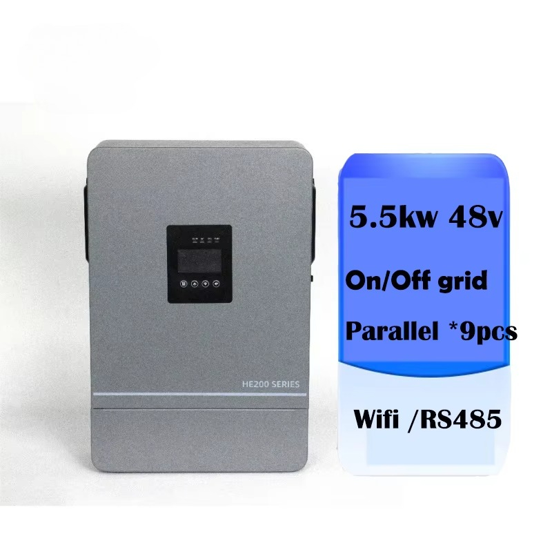 Hybrid Solar Inverter 5.5Kw Mppt 48V - Inversor Solar Híbrido Paralelo de Onda