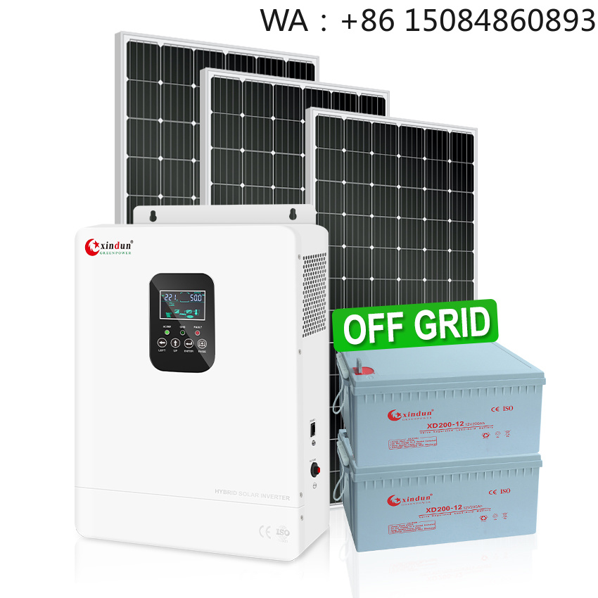 Inversor Solar Híbrido de 3KW- - Hybrid Solar Inverter 5.5Kw Mppt 48V reseña y precio