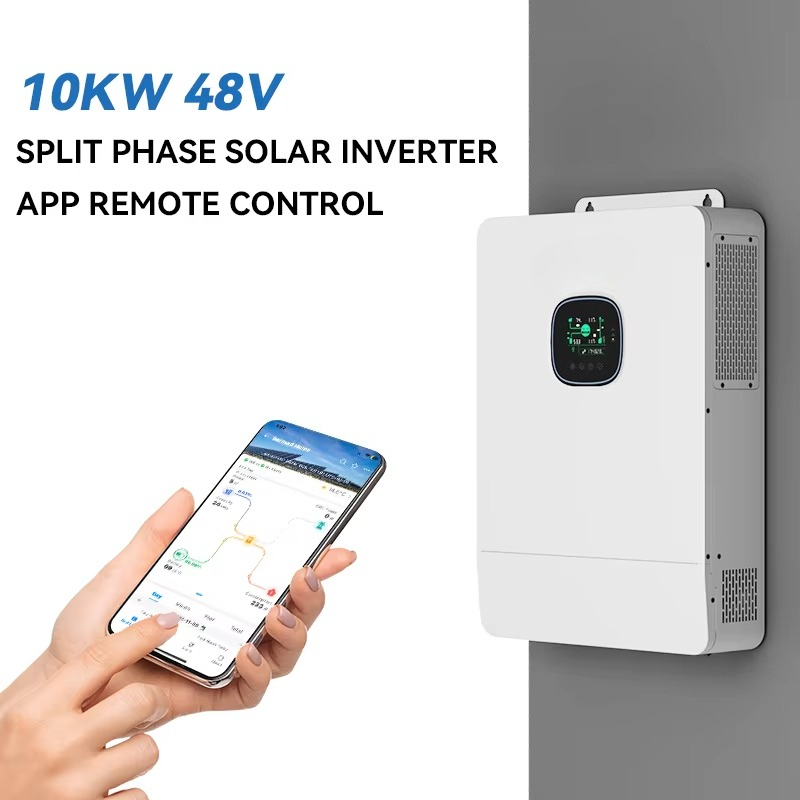Inversor Solar híbrido fuera d - Split Phase Inverter 10Kw 110V 220V reseña y precio