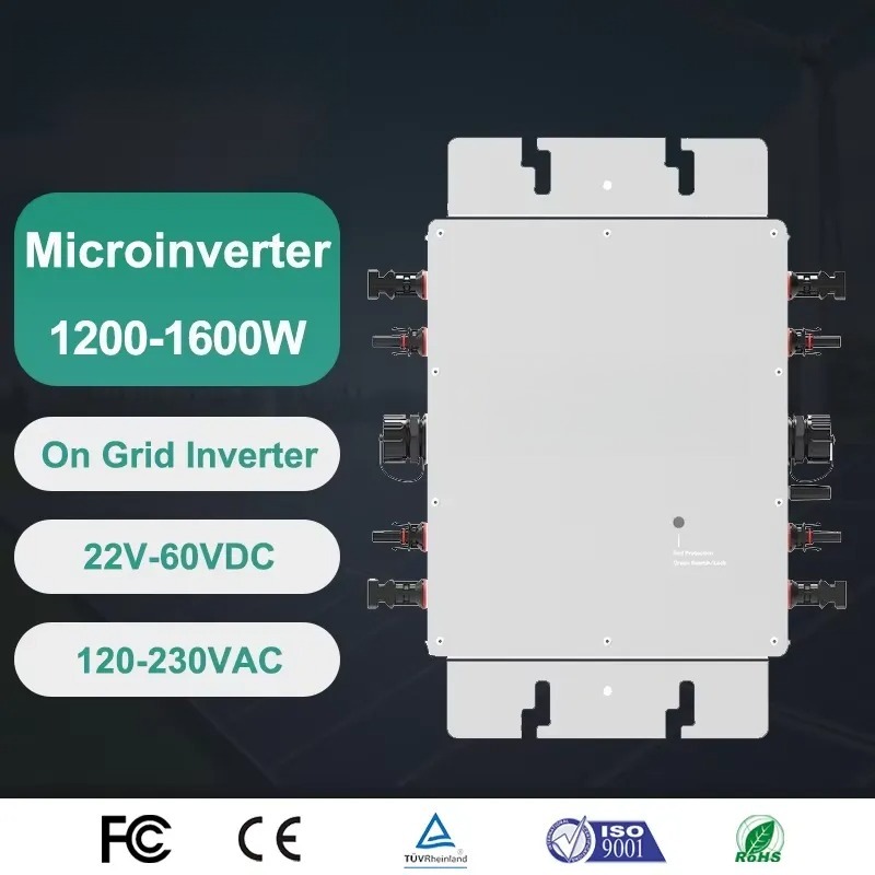 Microinversor Inteligente con  - Micro Inverter 1400W Solar Grid Tie reseña y precio
