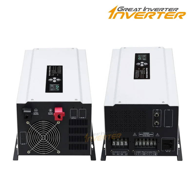Inversor híbrido Solar de 5KW, - Toroidal Transformer Inverter 5000W reseña y precio