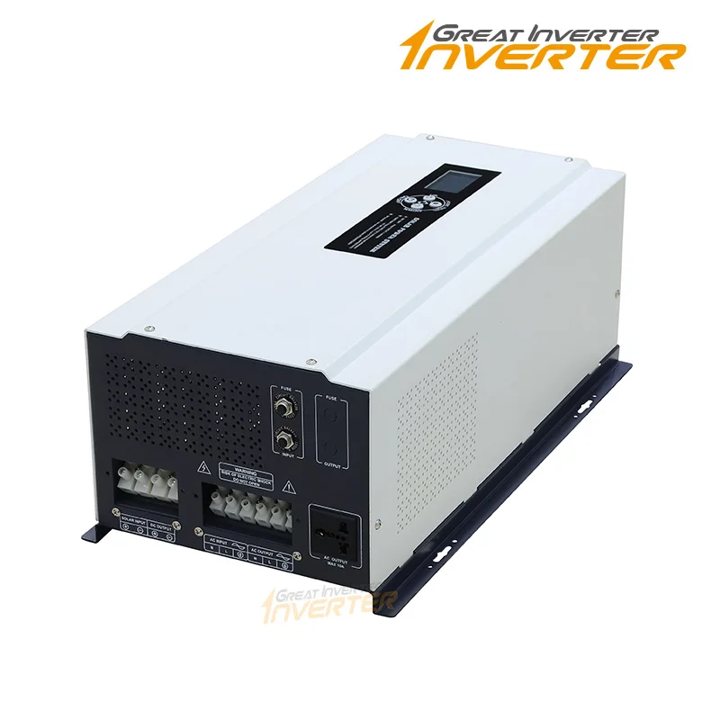 Inversor híbrido Solar de 5KW, - Toroidal Transformer Inverter 5000W reseña y precio