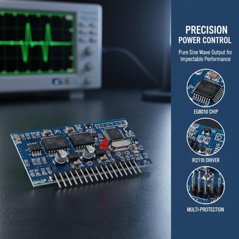 Placa de control para inversor - Egs002 Pure Sine Wave Inverter Driver Board reseña y precio