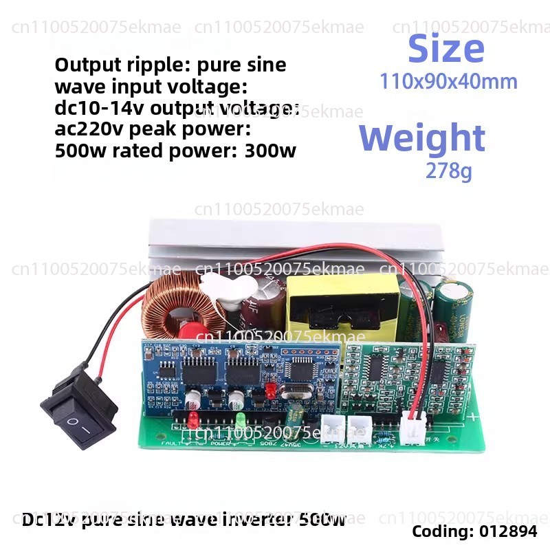 Inversor de onda sinusoidal pu - Pure Sine Wave Inverter Board 24V 48V reseña y precio