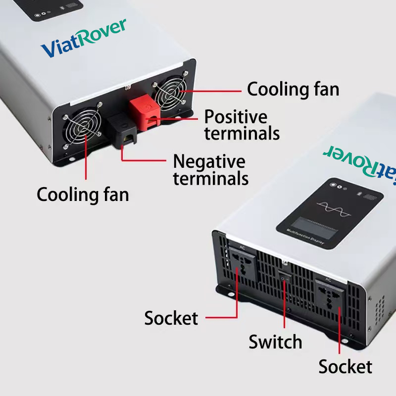 Inversor de Onda Sinusoidal Pu - Inverter Pure Sine Wave 60Hz 120V 3000W reseña y precio