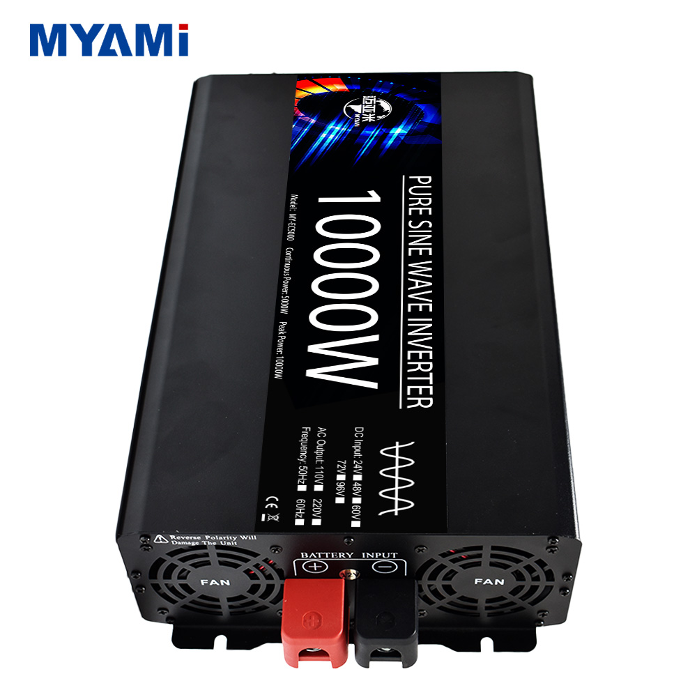 Inversor de Corriente de Onda  - Pure Sine Wave Inverter 5000W 48V 220V reseña y precio