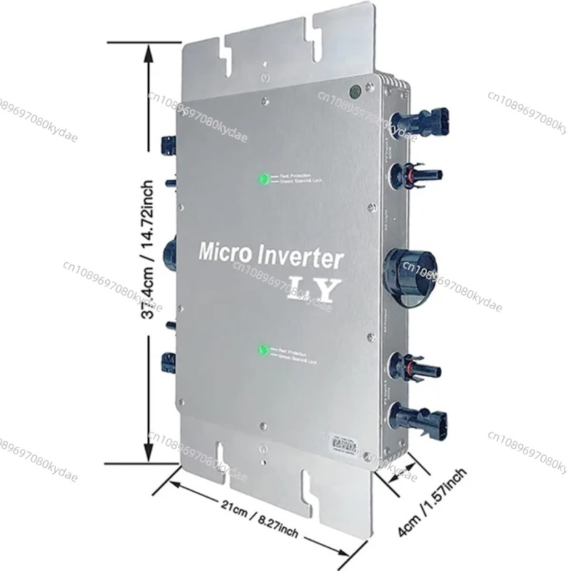 Microinversor Solar Impermeabl - Micro Inverter 1400W Solar Grid Tie reseña y precio