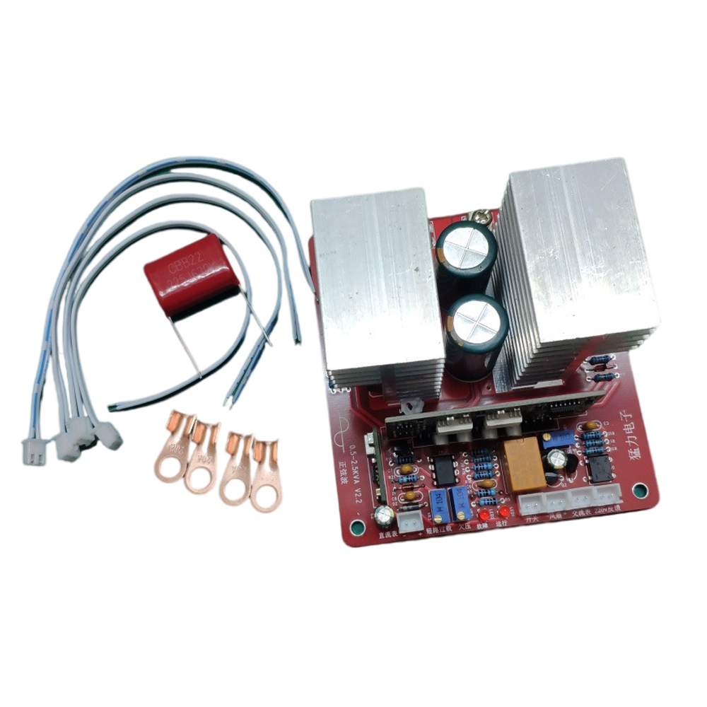 Módulo inversor de onda sinuso - Pure Sine Wave Inverter Board 24V 48V reseña y precio