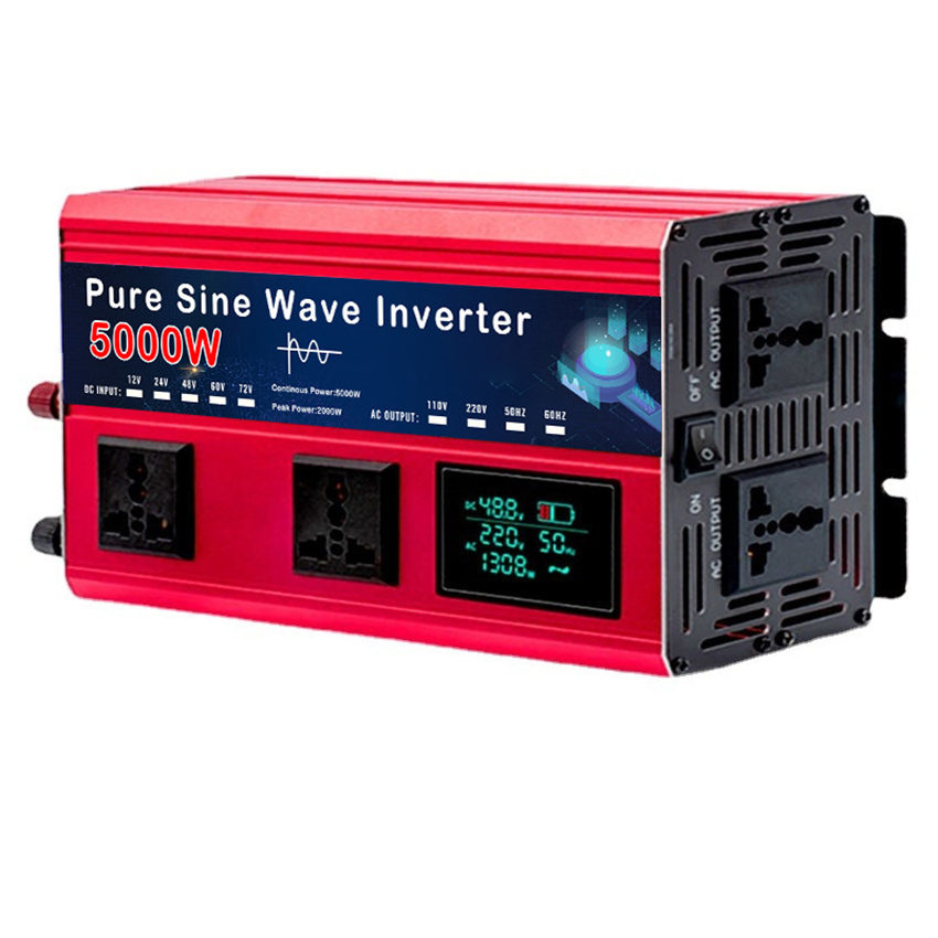 Inversor de Onda Sinusoidal Pu - Pure Sine Wave Inverter 5000W 48V 220V reseña y precio
