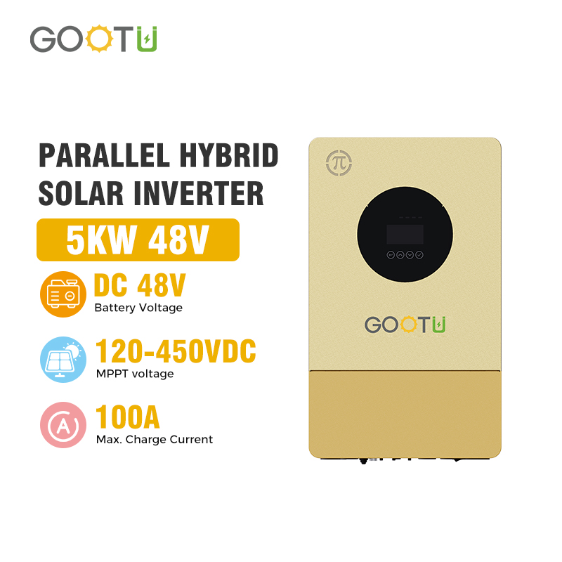 Inversor Solar Híbrido de 5Kw  - Parallel Solar Inverter 48V 5000W Mppt reseña y precio