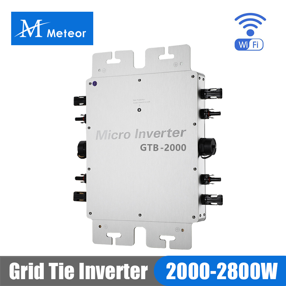 2000W 2400W 2800W Micro invers - Grid Tie Inverter Limiter 2000W reseña y precio