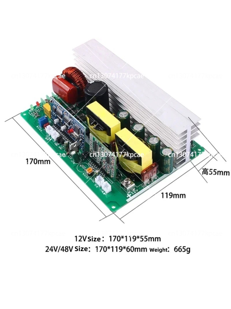 Inversor de Onda Sinusoidal Pu - Pure Sine Wave Inverter Board 24V 48V reseña y precio