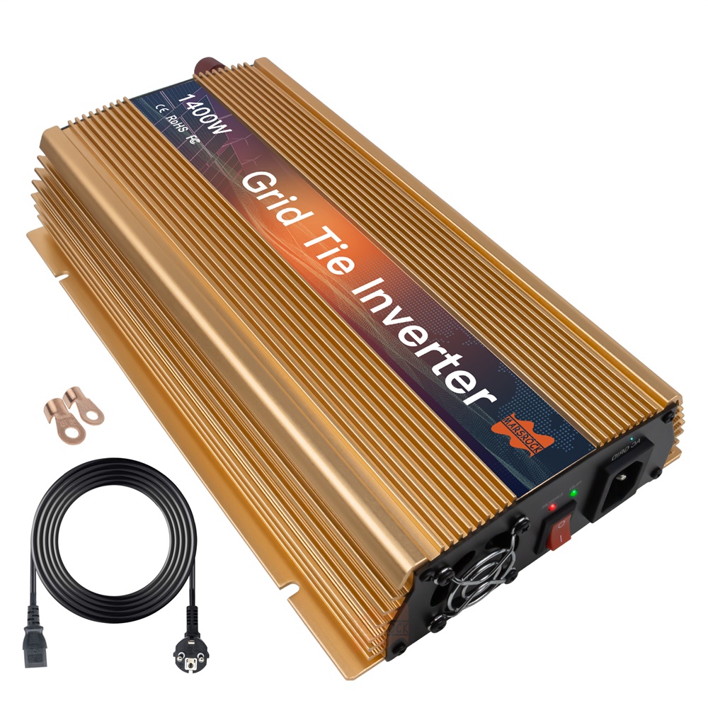 Microinversor de conexión a re - Micro Inverter 1400W Solar Grid Tie reseña y precio