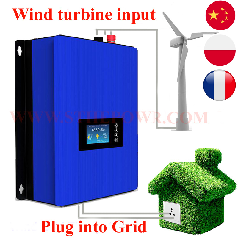 Inversor de conexión a red de  - Grid Tie Inverter Limiter 2000W reseña y precio