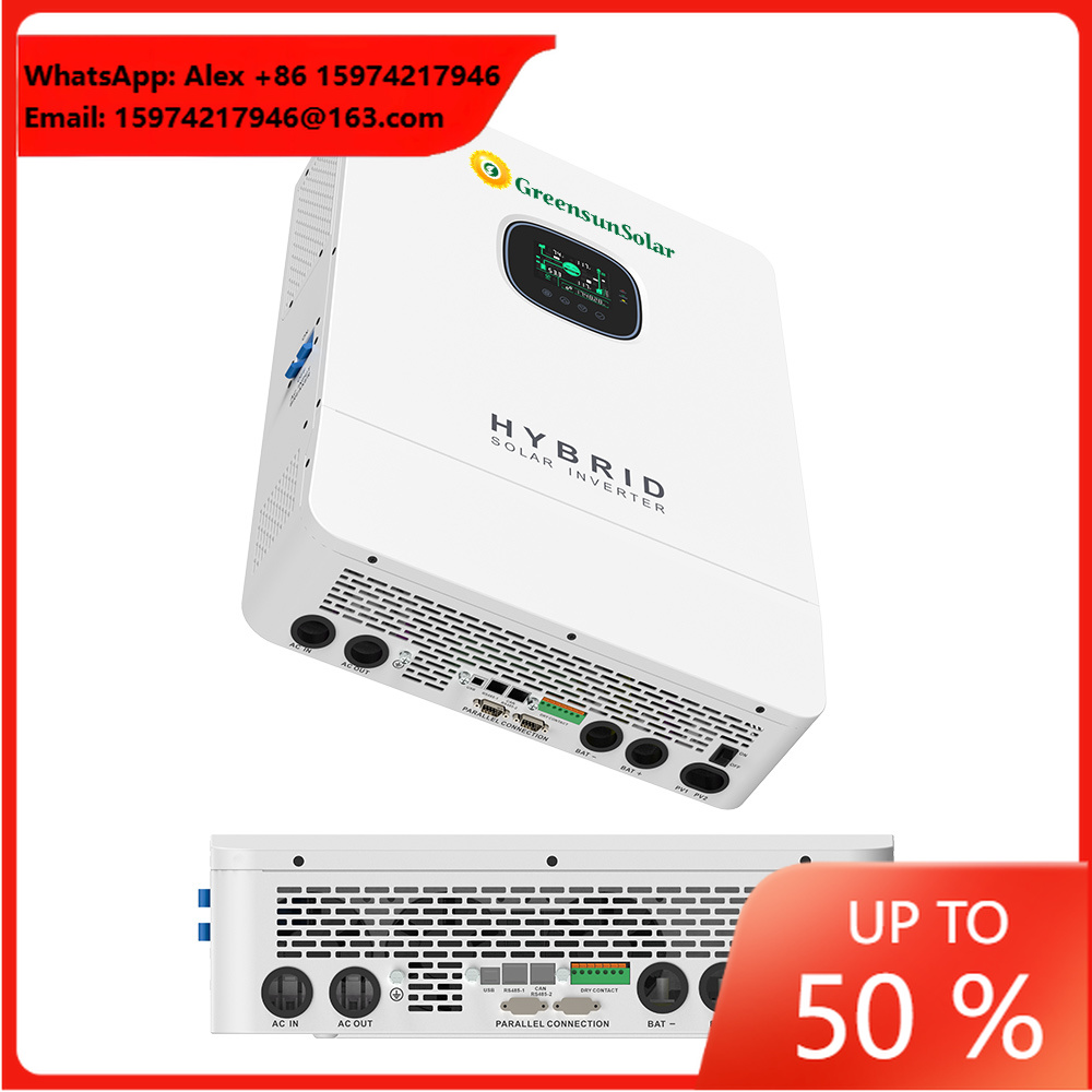 Inversor Solar Híbrido MPPT US - Hybrid Solar Inverter 5.5Kw Mppt 48V reseña y precio