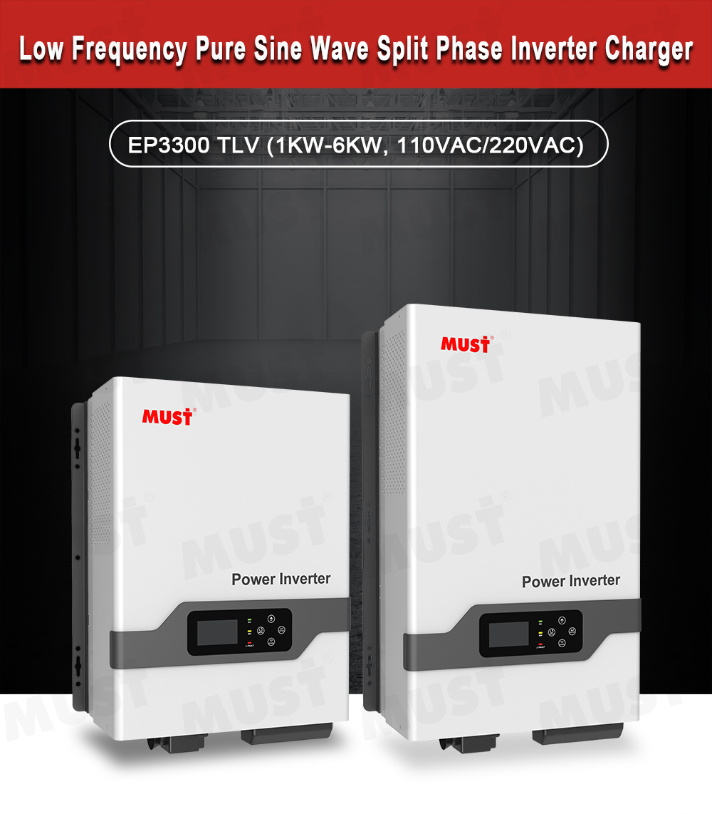 Inversor de Corriente de Onda  - Pure Sine Wave Inverter 5000W 48V 220V reseña y precio