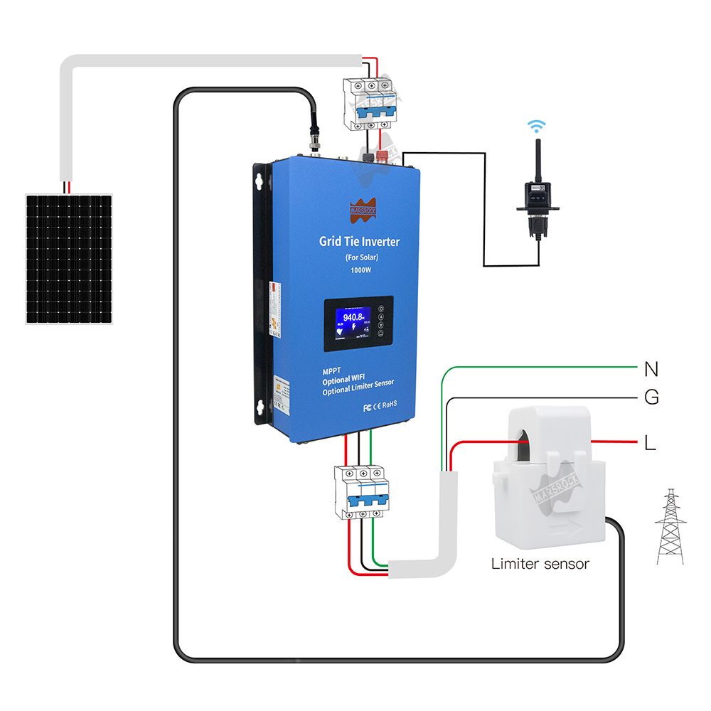 Cable de Sensor limitador de 2 - Grid Tie Inverter Limiter 2000W reseña y precio