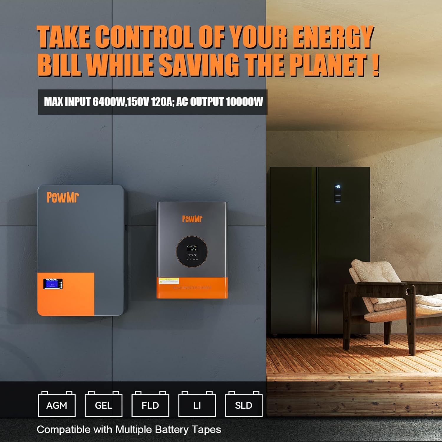 Inversor de Fase Dividida PowM - Split Phase Inverter 10Kw 110V 220V reseña y precio